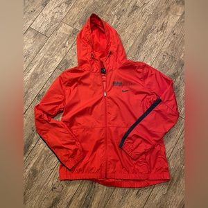 Ole Miss Rebels Nike Full Zip Womens Medium windbreaker jacket